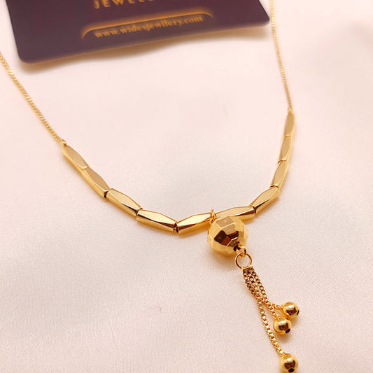 Barrel Bead Chain-necklace